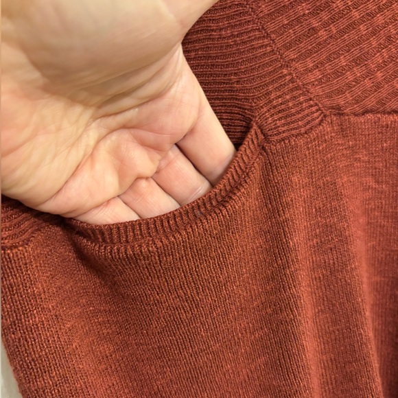 Free People Beach Jaclyn Sweater Set - Burnt Henna Small - Picture 6 of 13